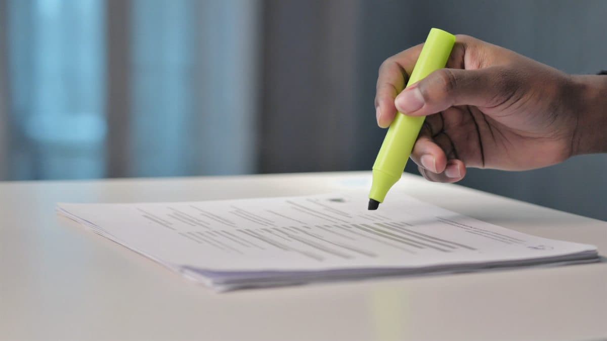 Reading a job post for the words that count